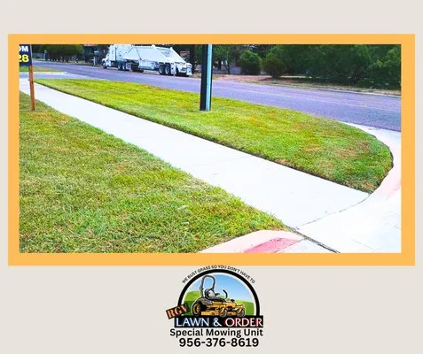 RGV lawn and Order Logo