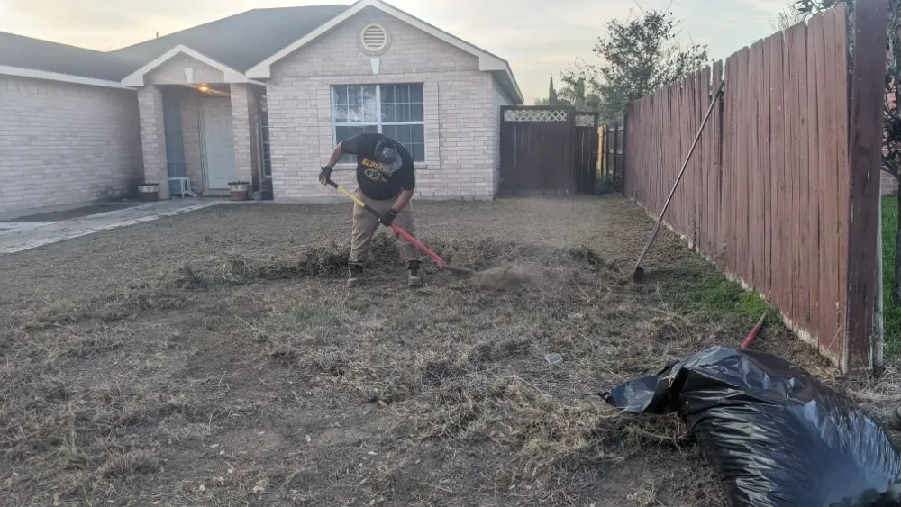 Professional garden landscaping in Donna, TX by RGV Lawn Care and More