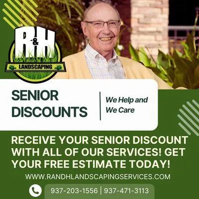 R&H Landscaping Services Logo
