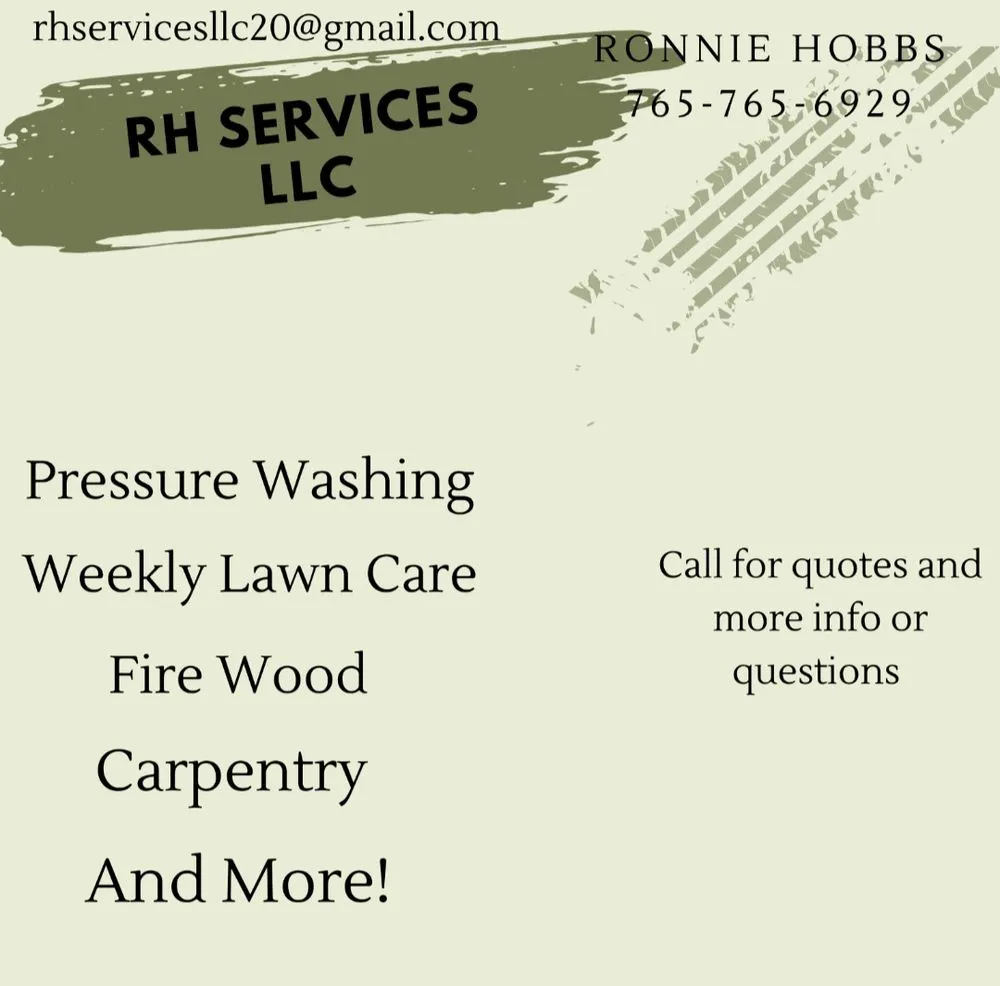 Professional lawn mowing service in Decatur, IN - RH Services