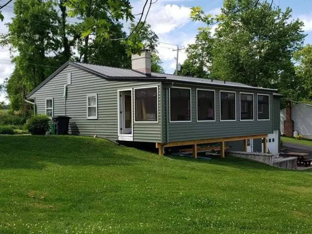 Professional landscape design for homes in Dillsburg, PA by RHI Services & Sipes Custom Woodworking