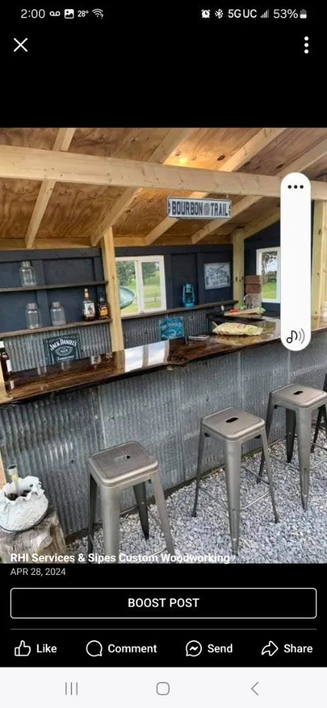 Expert garden landscaping in Dillsburg, PA - RHI Services & Sipes Custom Woodworking