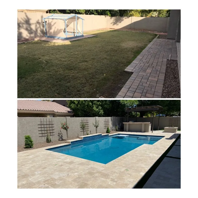 Expert landscaping services in Gilbert, AZ by Rhino Landscape & Design