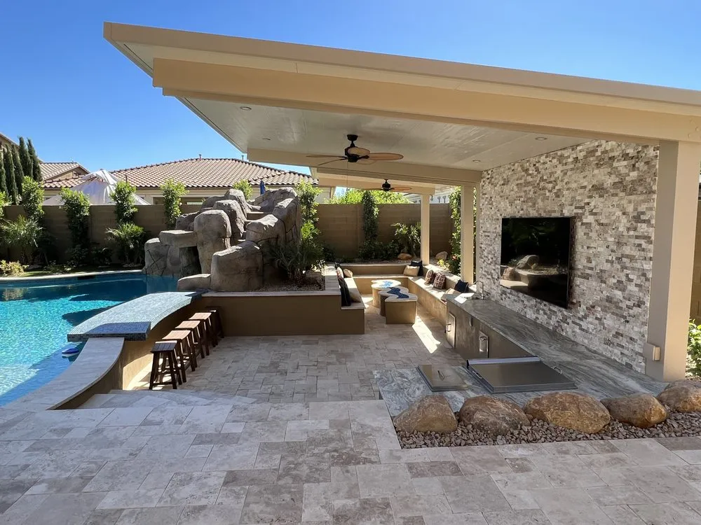 Top-rated landscaping services for residential properties in Gilbert, AZ by Rhino Landscape & Design