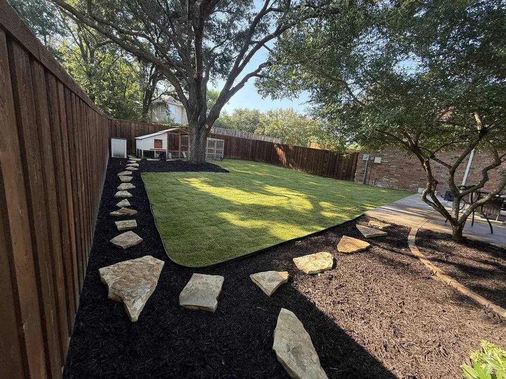 Reliable yard cleanup service for outdoor upgrades in Plano, TX by Rhino Pro Service