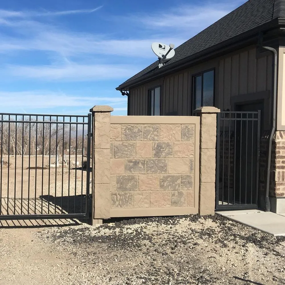 Trusted landscaping services in Provo, UT by RhinoRock Concrete Fencing
