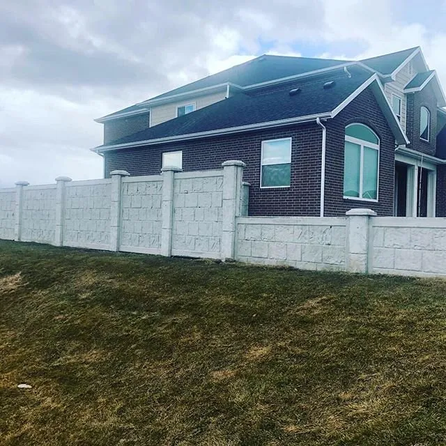 Affordable outdoor landscaping experts serving Provo, UT - RhinoRock Concrete Fencing