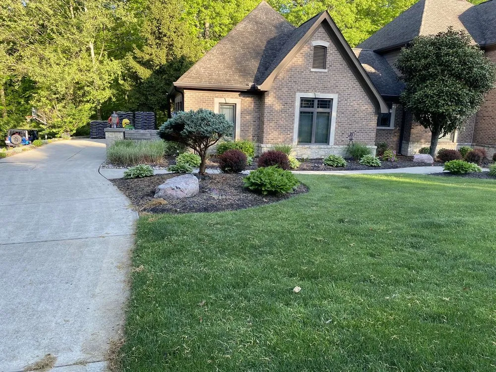 Reliable residential landscaping for year-round maintenance in Liberty Township, OH by Rhinos Landscaping
