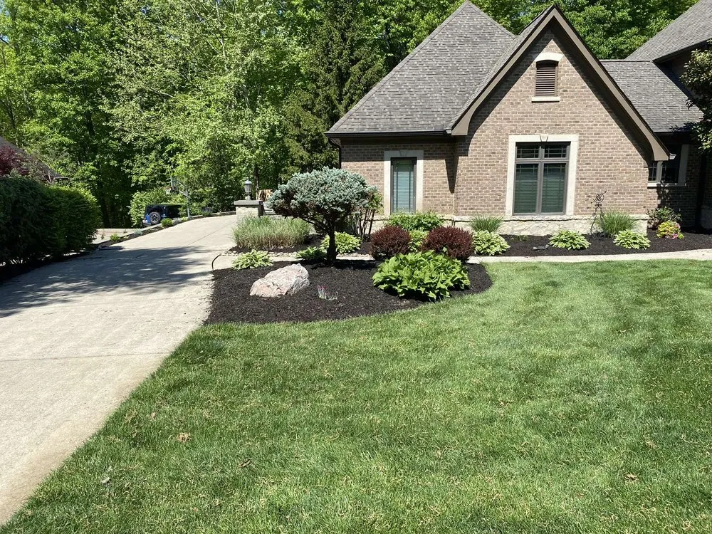 Affordable lawn care service for beautiful yards in Liberty Township, OH by Rhinos Landscaping