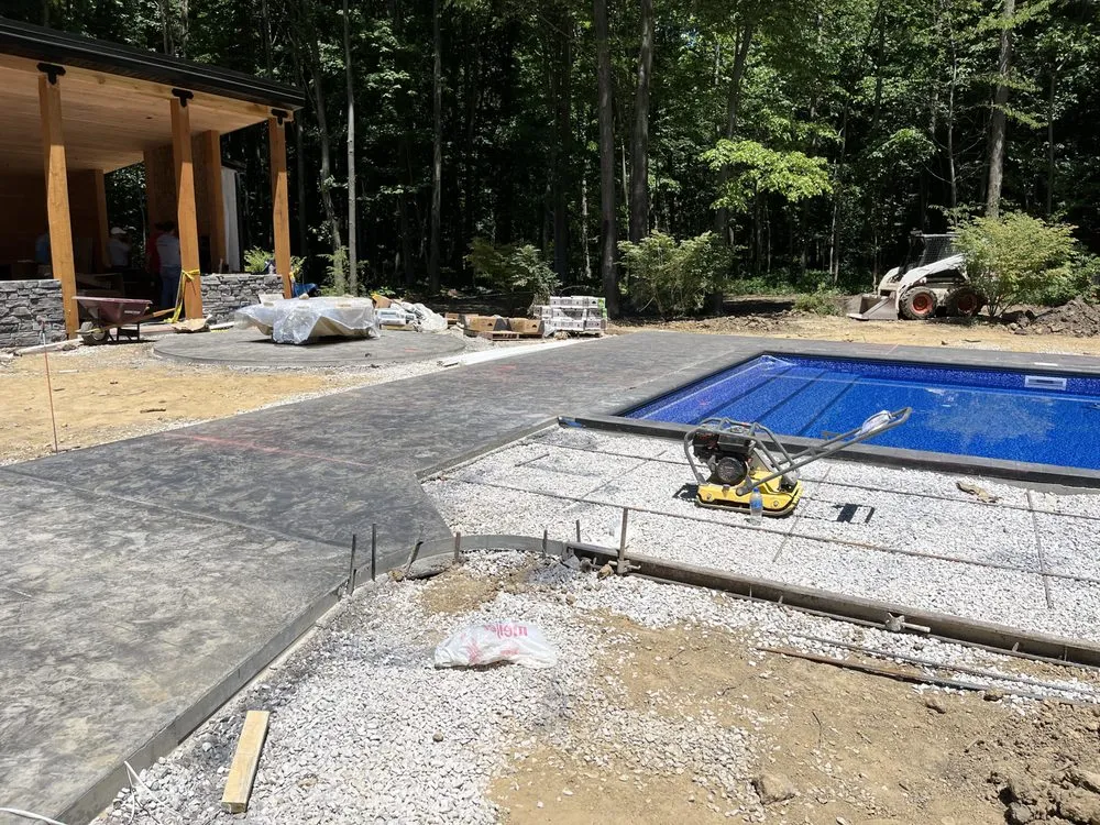 Professional residential landscaping with custom design in South Webster, OH by Rhoads Crete Enterprises