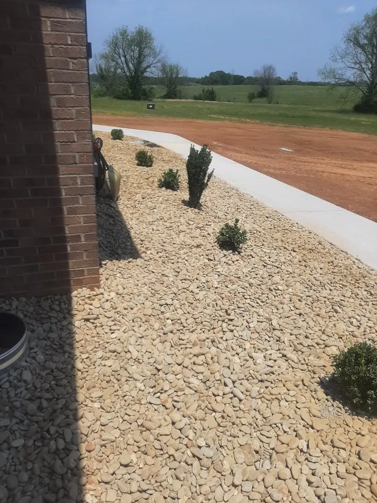 Expert landscape installation for homes in Woodruff, SC by Rhodes Landscaping
