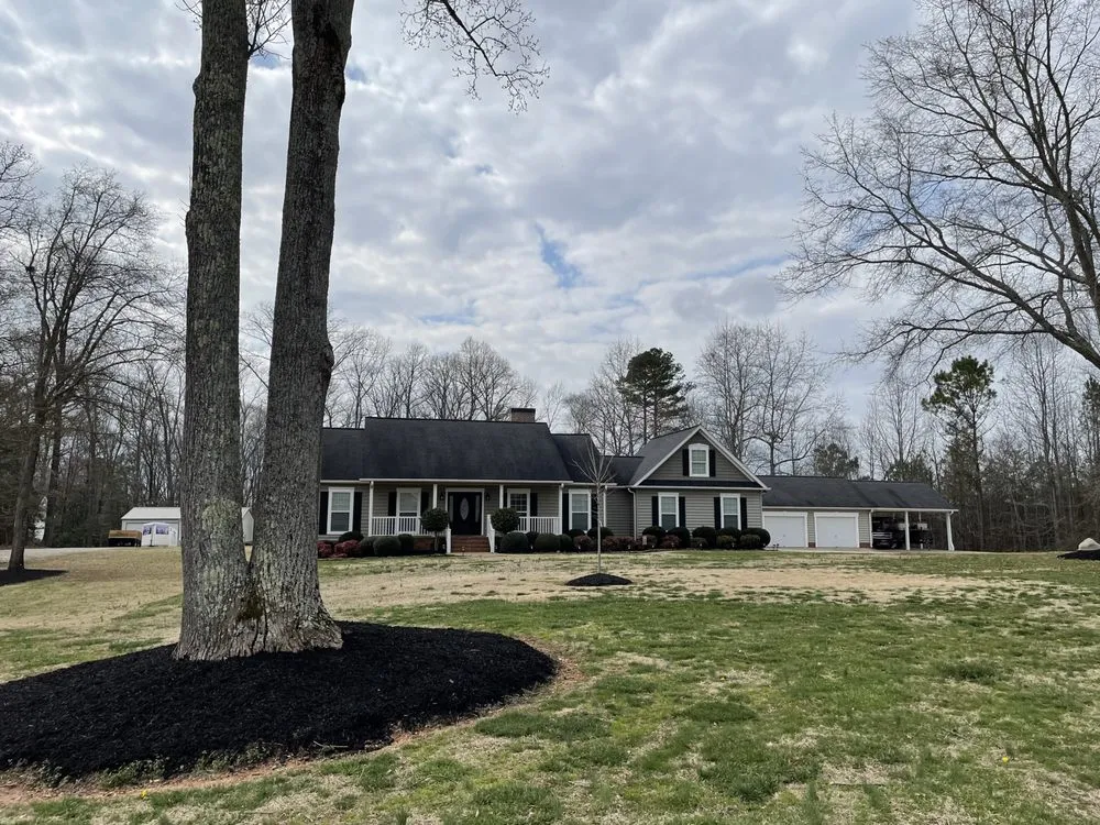 Custom garden landscaping in Woodruff, SC - Rhodes Landscaping