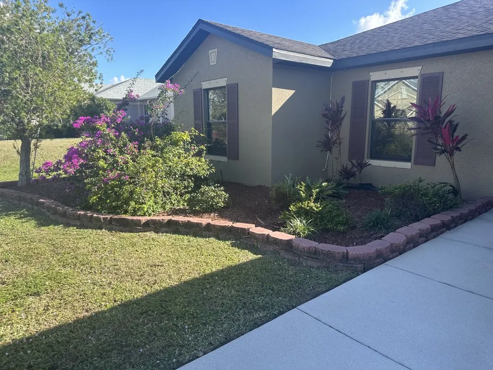 Custom landscape installation experts serving Cape Coral, FL - Rhodes Lawn Care & Home Repairs
