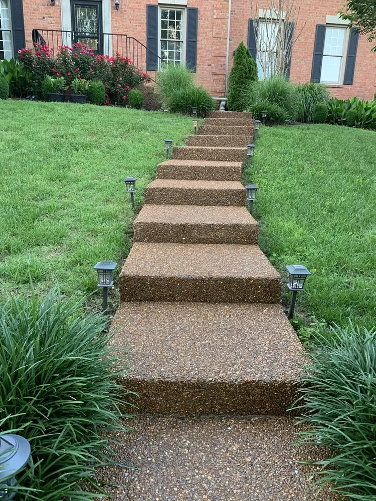 Trusted landscape installation for residential properties in Nolensville, TN by Rhorchi & Sons