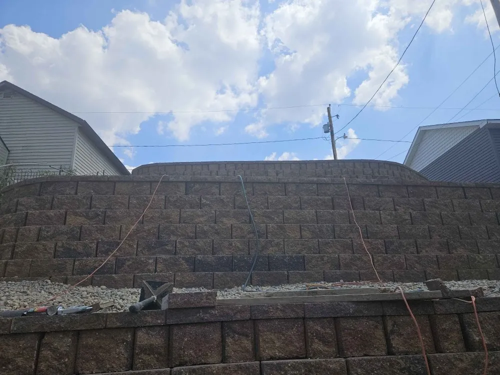 Professional lawn care service for outdoor upgrades in Fort Wayne, IN by Ria Construction