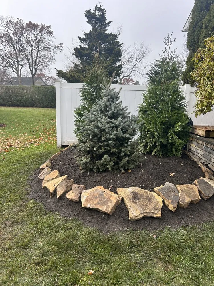 Expert residential landscaping for residential properties in Selden, NY by Ricardo & Son Landscaping Cor