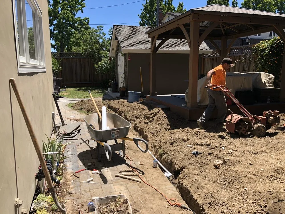 Professional landscape installation with custom design across Gilroy, CA - Ricardo's Landscaping