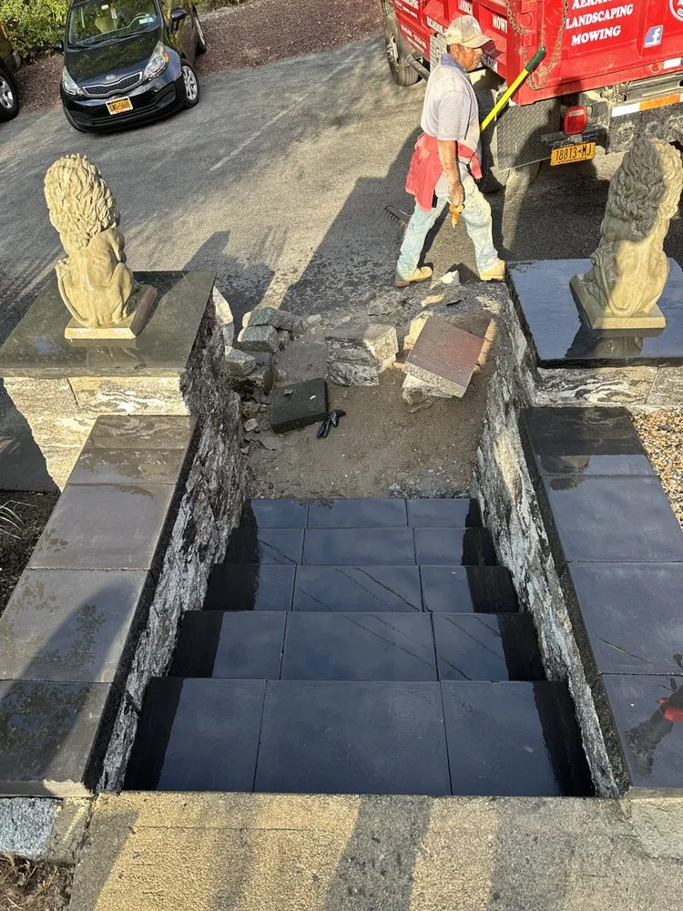 Affordable landscape installation in Poughkeepsie, NY by Ricardo’s Lawn & Landscaping