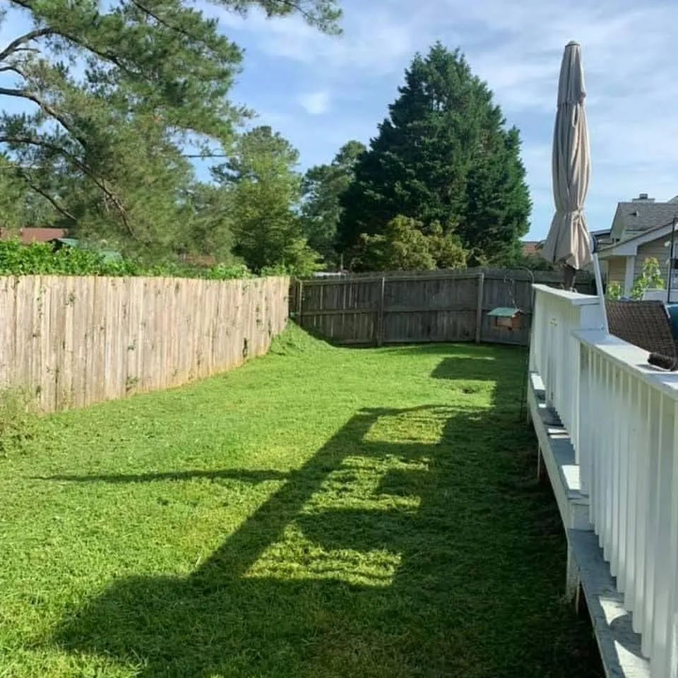 Custom landscaping services for homes in Ayden, NC by Rice Lawn Services