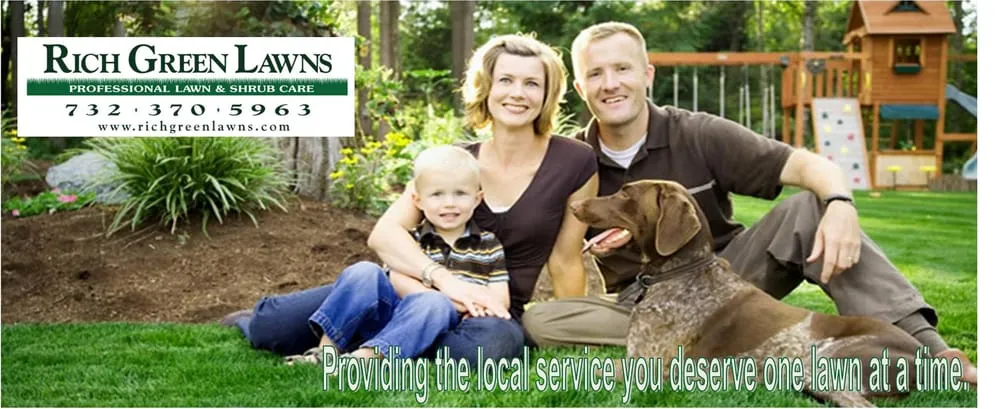 Trusted outdoor landscaping experts serving Jackson Township, NJ - Rich Green Lawns