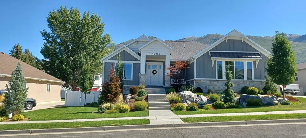 Trusted landscape design for homes in South Weber, UT by Richard Stoker Landscape Design