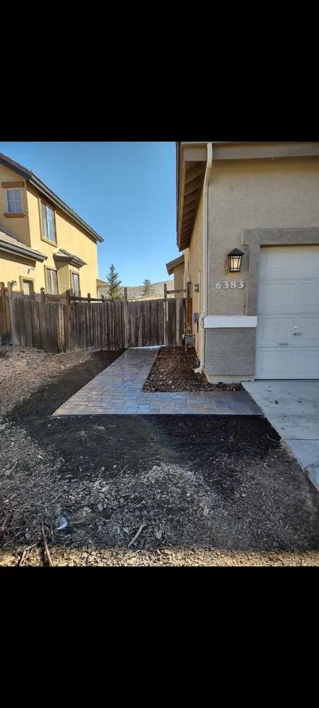 Custom garden landscaping in Carson City, NV by Richards landscaping and services