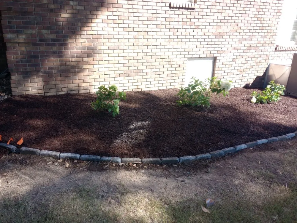 Custom landscape installation in Paris, TN by Richards Landscaping