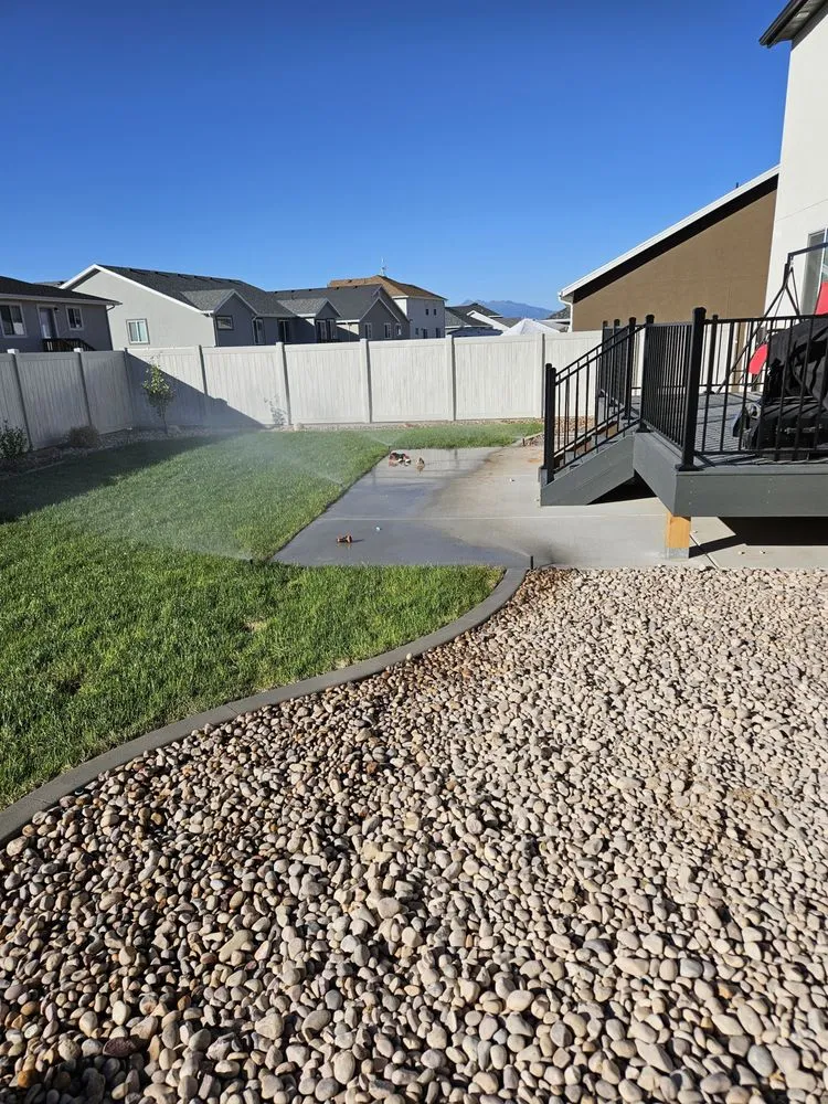 Custom yard maintenance with custom design across Salem, UT - Richards Landscaping