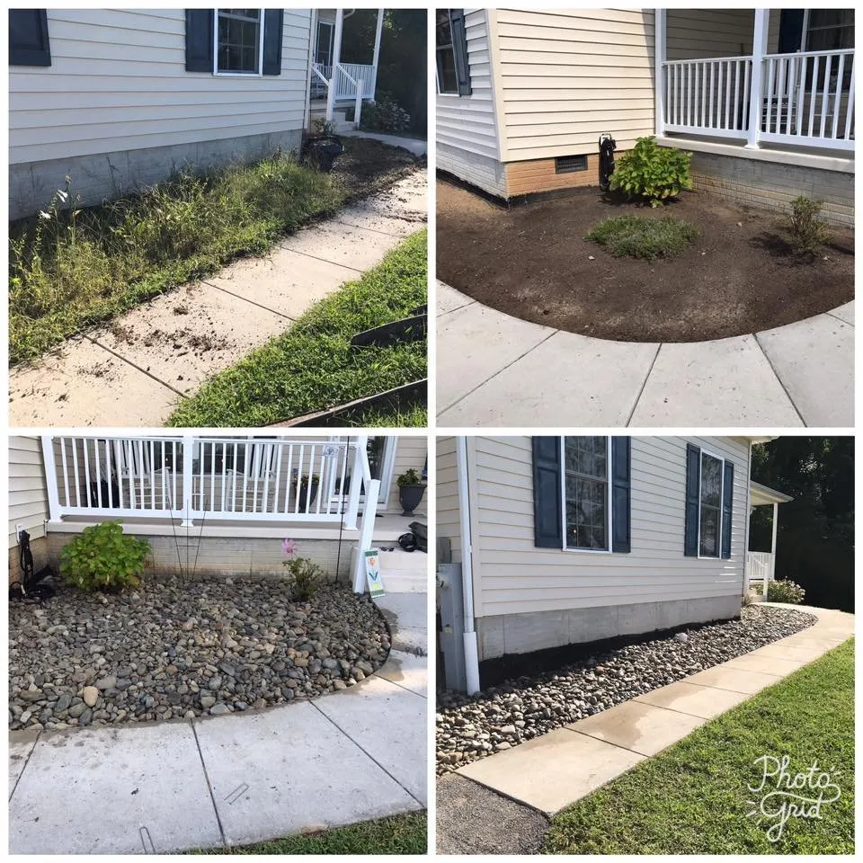 Reliable yard cleanup service with custom design in Dundalk, MD by Richard's Lawn Care & Landscaping