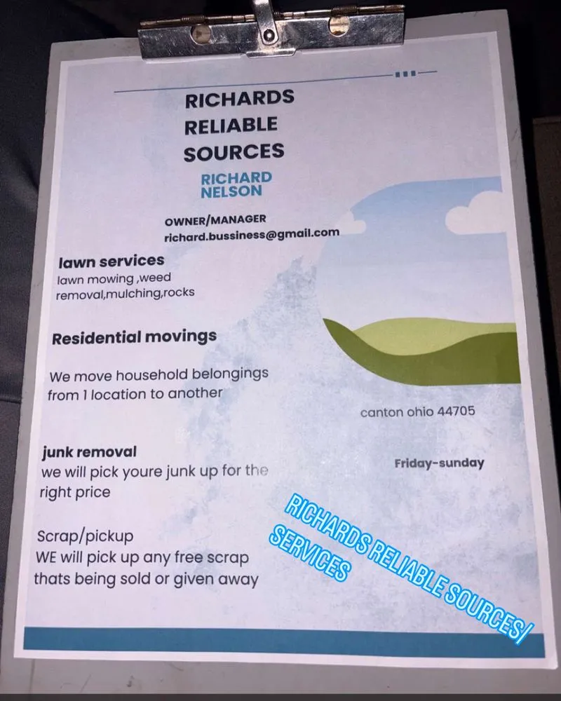 Local landscape installation in Canton, OH by Richards Reliable Sources