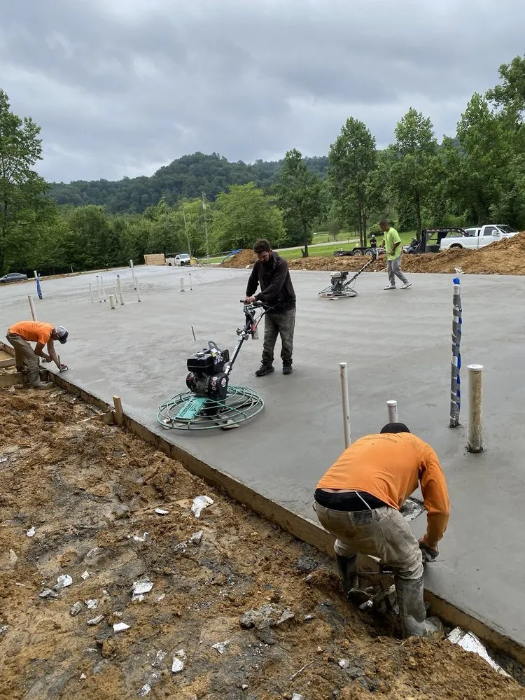 Professional landscape installation in Cub Run, KY - Richardson Concrete Construction