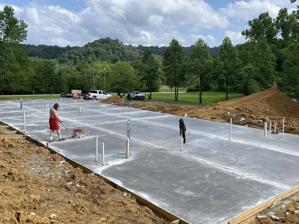 Professional yard cleanup service in Cub Run, KY - Richardson Concrete Construction