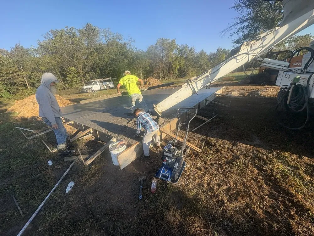 Professional outdoor landscaping in Cub Run, KY - Richardson Concrete Construction