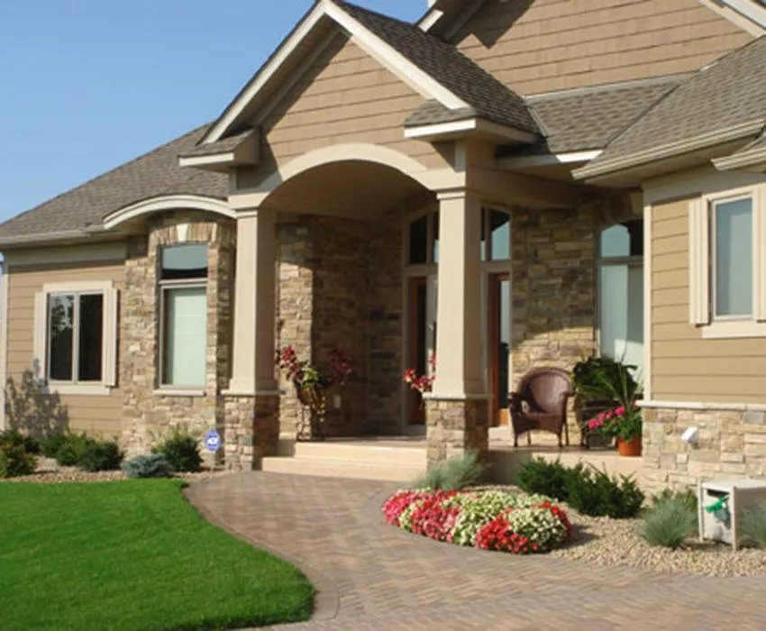 Professional lawn mowing service for year-round maintenance in Zimmerman, MN by Richbergs Landscape