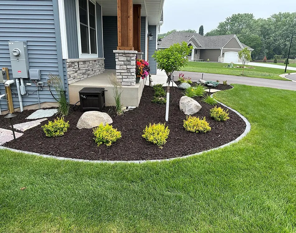 Reliable lawn mowing service for beautiful yards across Zimmerman, MN - Richbergs Landscape