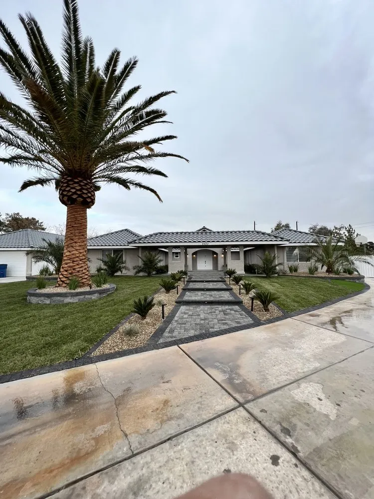 Affordable garden landscaping for year-round maintenance in Las Vegas, NV by Richie’s Maintenance and Landscape