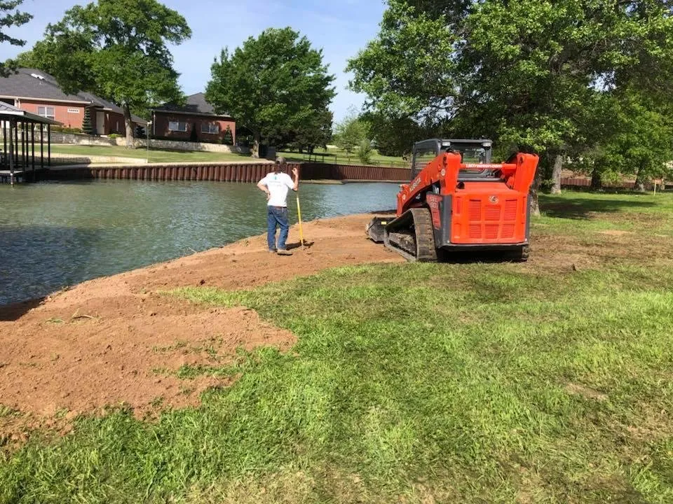 Custom landscaping services in Streetman, TX - Richland Chambers Landscape & Irrigation