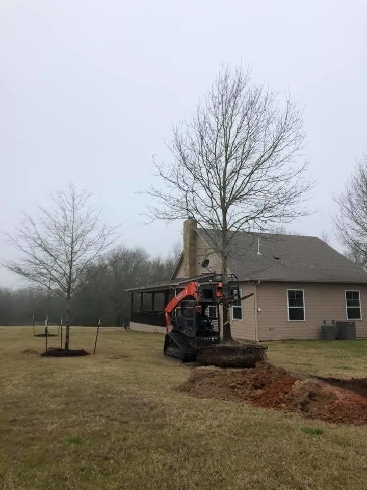 Professional landscape installation in Streetman, TX by Richland Chambers Landscape & Irrigation