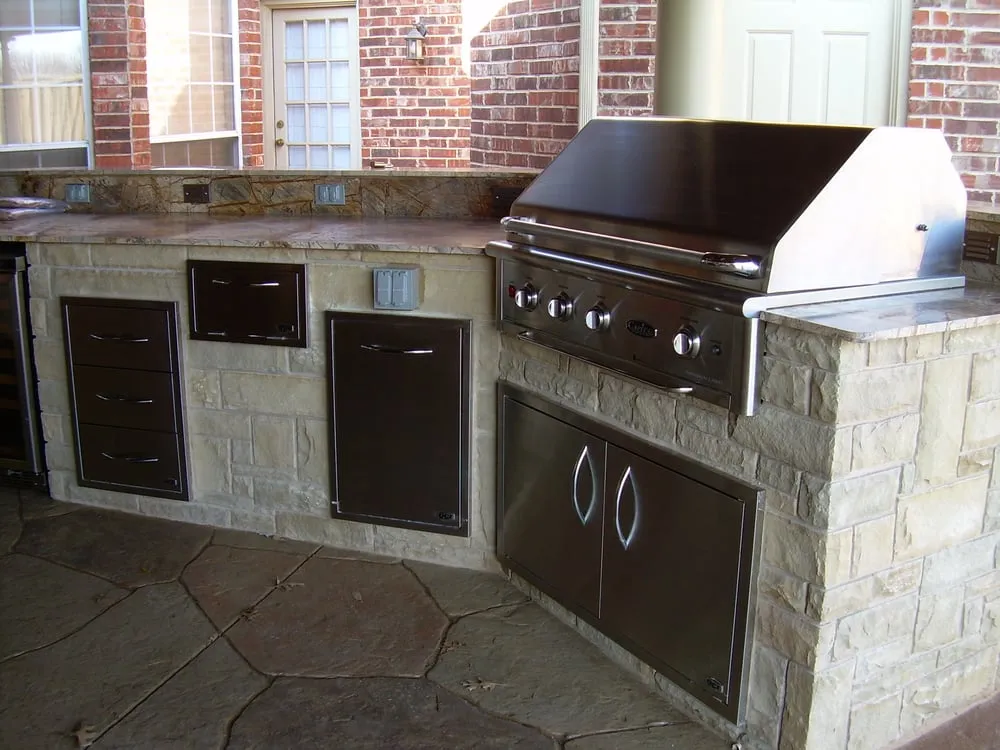 Professional yard cleanup service with custom design across Carrollton, TX - Richmond & Associates Landscaping