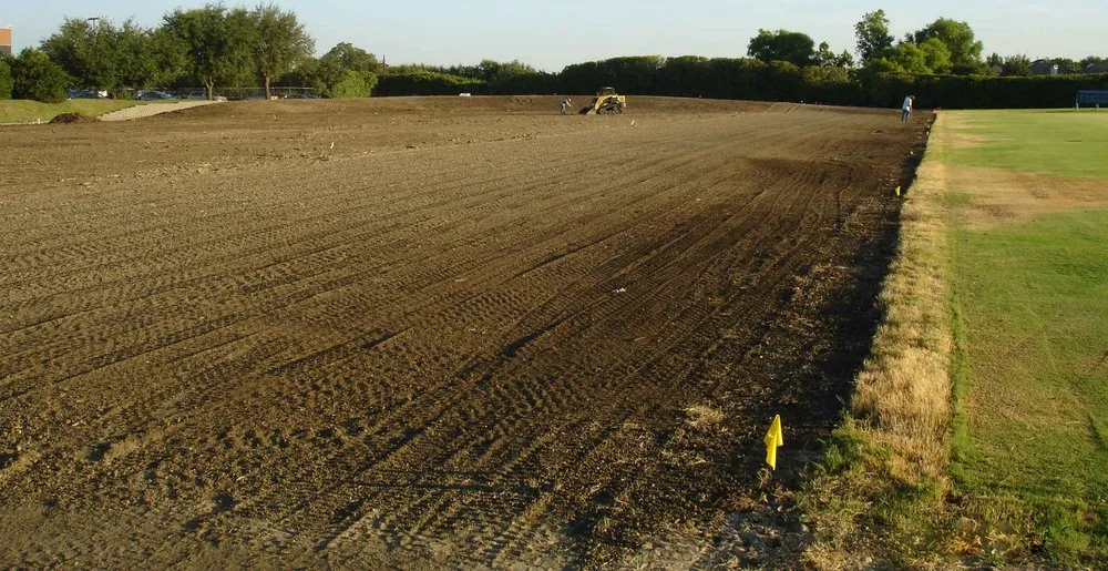 Local landscaping services for residential properties in Wylie, TX by Richmond Hydromulch and Seeding