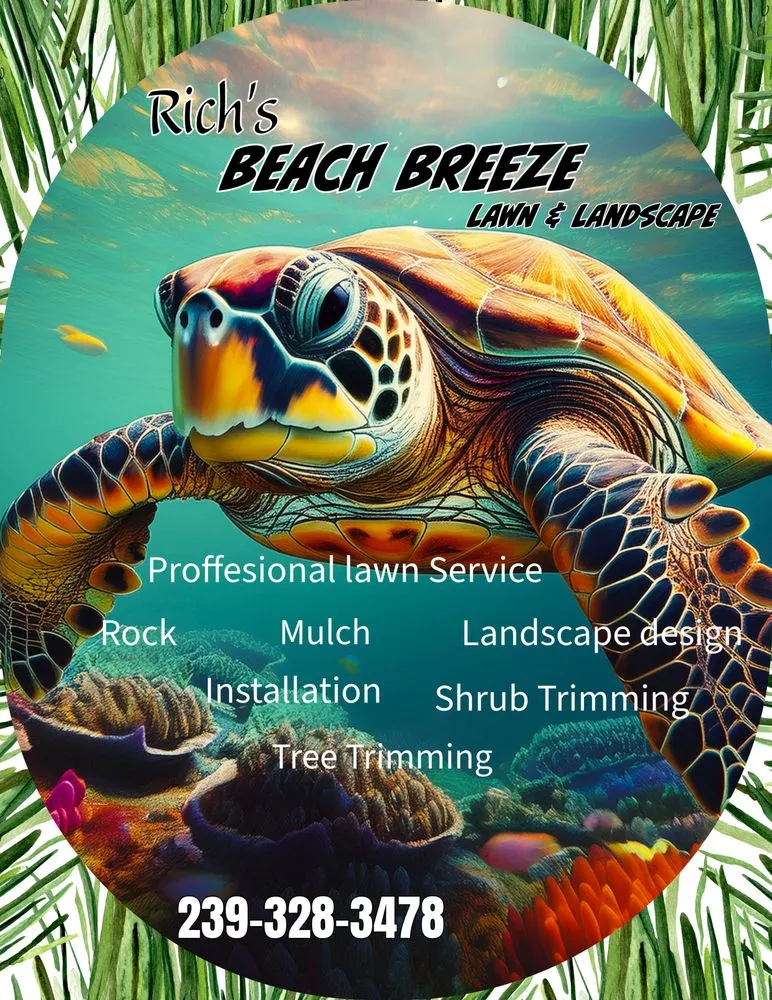 Custom outdoor landscaping experts serving Lehigh Acres, FL - Richs Beach Breeze Lawn & Landscape