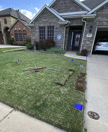 Affordable yard maintenance for residential properties in Denton, TX by Rich's Irrigation Solutions