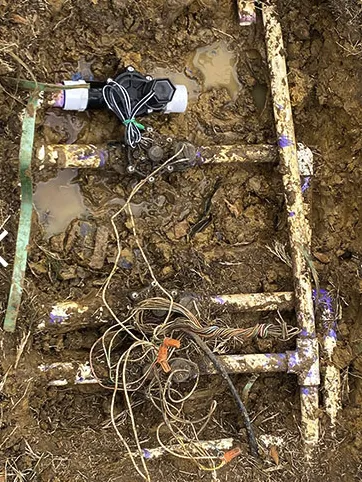 Custom residential landscaping for residential properties in Denton, TX by Rich's Irrigation Solutions