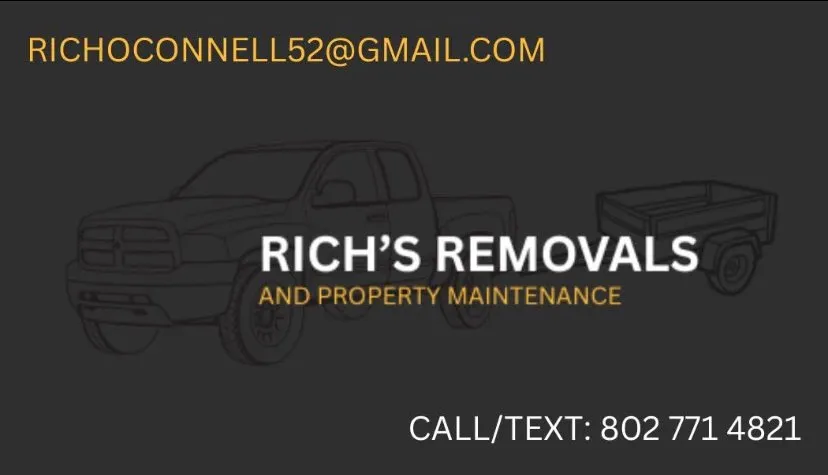 Professional landscape design in Randolph, VT by Rich’s Removals and Property Maintenance