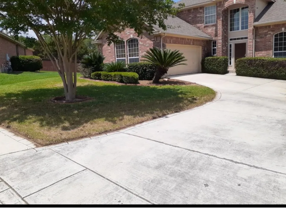 Affordable landscape design in San Antonio, TX by Richter Tree and Lawn