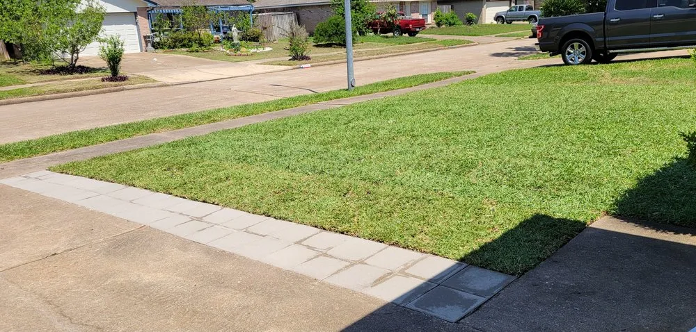 Affordable landscape installation for residential properties in Houston, TX by Richter's Services