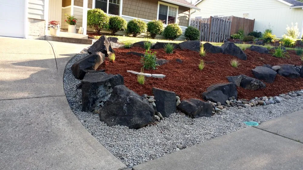 Affordable landscape installation in Shelton, WA by Richy Mendoza Landscaping & Fence