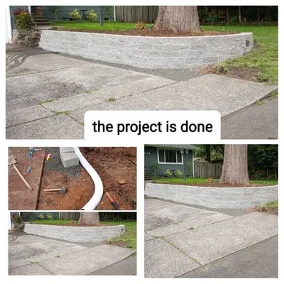 Richy Mendoza Landscaping & Fence Logo