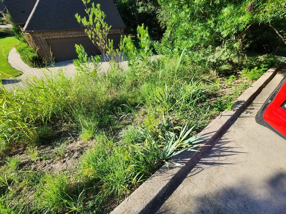 Expert garden landscaping for beautiful yards in Saginaw, TX by Rick and Sons