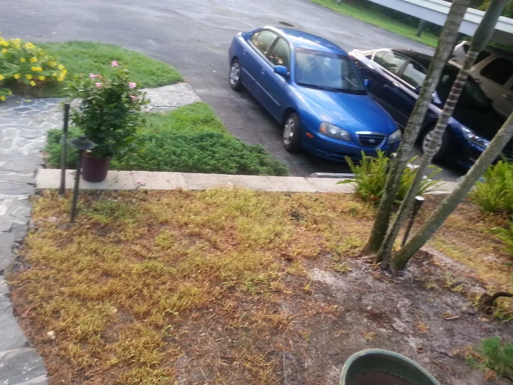 Custom garden landscaping with custom design across Lehigh Acres, FL - Rick Roberts Lawn Service